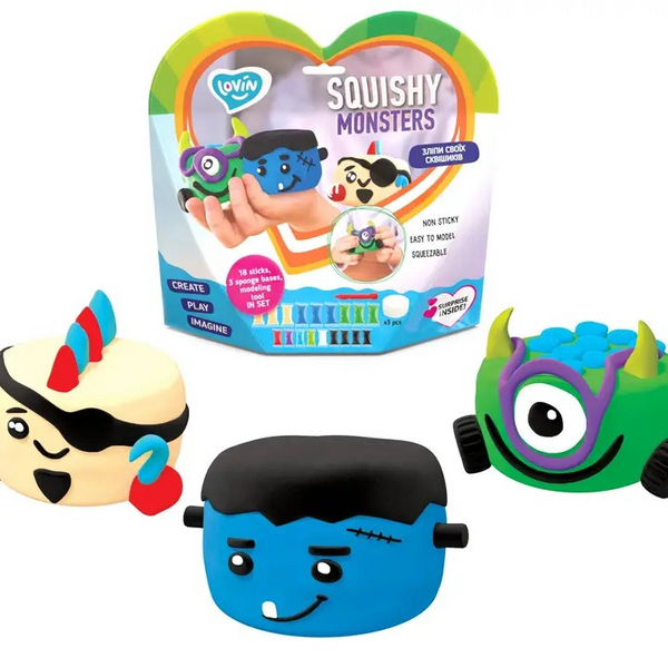 Create Your Own Squishy Monsters