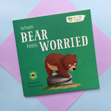 Paperback - When Bear Feels Worried - Me and My Feelings Children's Book