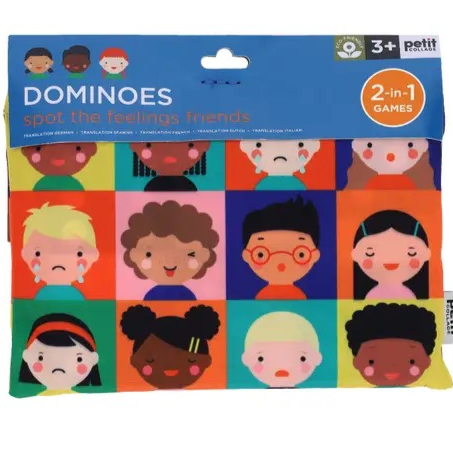 Dominoes Spot the Difference Feelings Friends