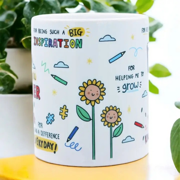 Thank You Teacher Mug / Teacher's Day Gift