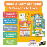 Read and Comprehend Montessori Game