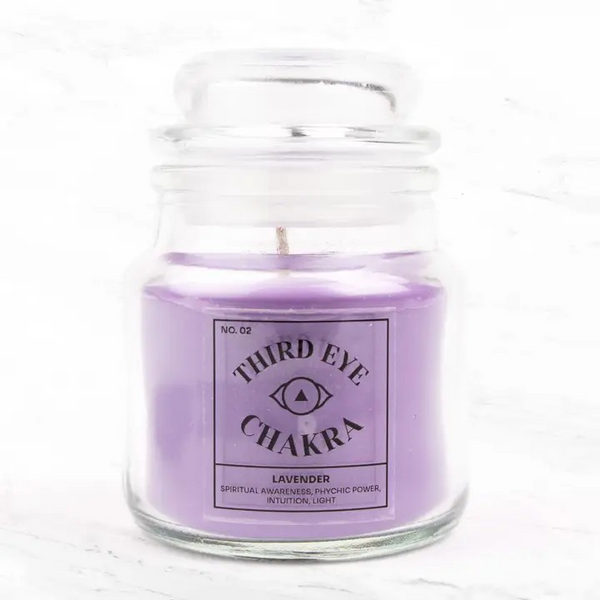Seven Chakra Candles (Third Eye - Lavender Scent)