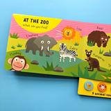 My First Animals Squishy Press and Play Sound Book