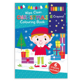 Elf - Wipe Clean Christmas Colouring Book