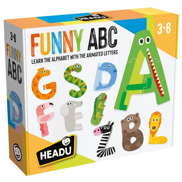 Funny Abc Educational Animal Alphabet Learning Cards