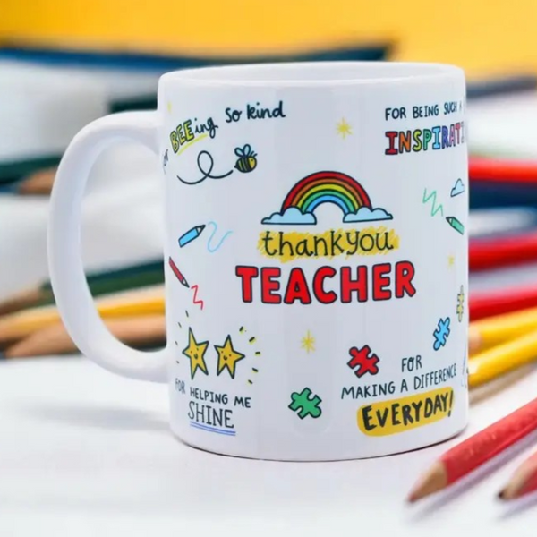 Thank You Teacher Mug / Teacher's Day Gift