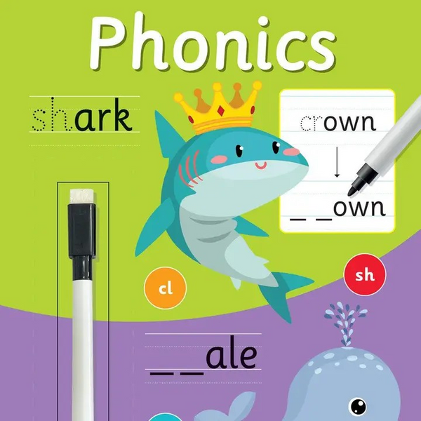Wipe Clean Phonics Book