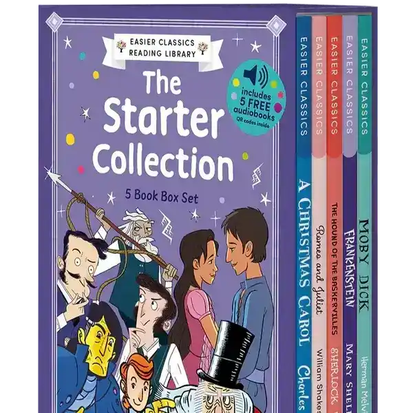 Box Set Easier Classics Reading Library: The Starter Collection - Includes Audiobook