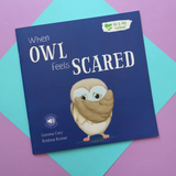 Paperback - When Owl Feels Scared - Me and My Feelings Children's Book