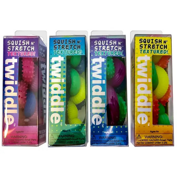 Twiddle Squish N Stretch - Textured  Sensory Fidget Toy