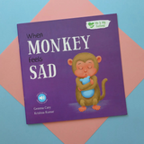 Paperback - When Monkey Feels Sad - Me and My Feelings Children's Book