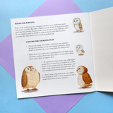 Paperback - When Owl Feels Scared - Me and My Feelings Children's Book