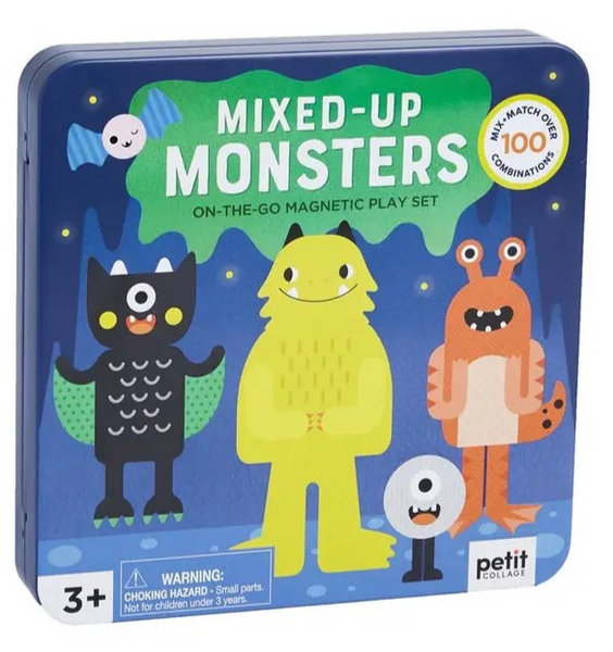Monsters Magnetic Play Set (Mix and Match)