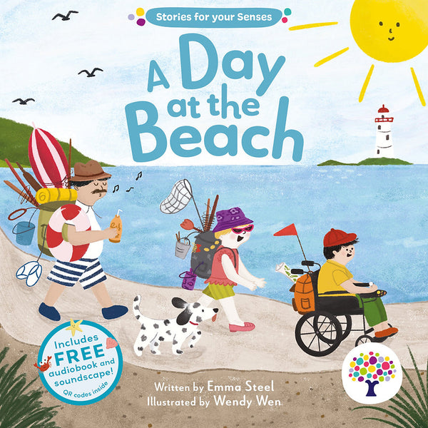 A Day at the Beach - Includes Audiobook