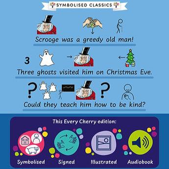 A Christmas Carol: Accessible Symbolised Edition - Includes Audiobook