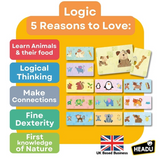Logic Cognitive Brain Game Ages 2-4