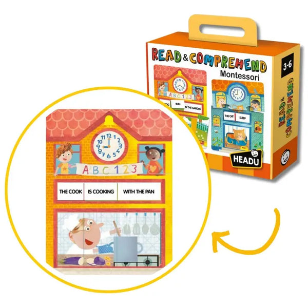 Read and Comprehend Montessori Game