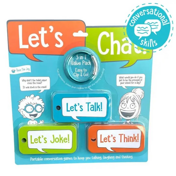 Let's Chat 3-in-1 Portable Conversation Cards