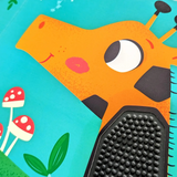Touch and Feel Silicon Board Book - Safari
