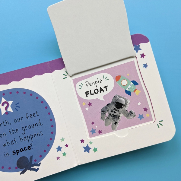Space - Little Wonders My First Mini Lift the Flap Book