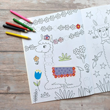 Dress Me Up Colouring & Activity Book - Llama (3+ years)