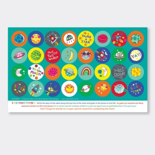 Reward Chart - To the Moon