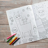 Dress Me Up Colouring & Activity Book - Llama (3+ years)