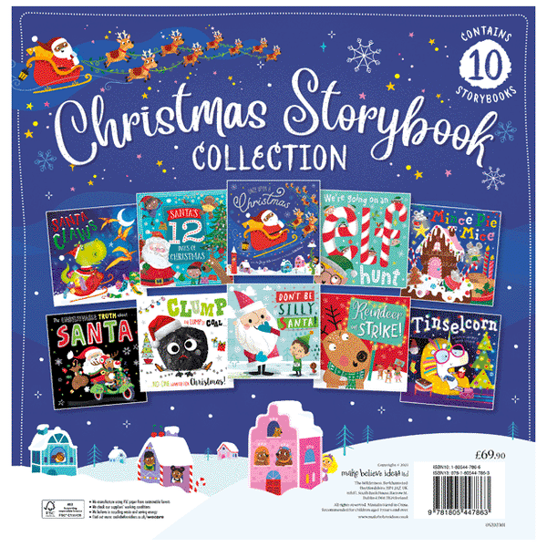 Christmas Story Book 10-Set Ziplock