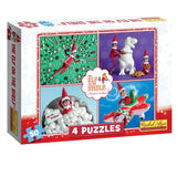 The Elf On the Shelf  50 Piece Kids Puzzles (4 pack)