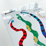 Mindful Breathing Snakes Board