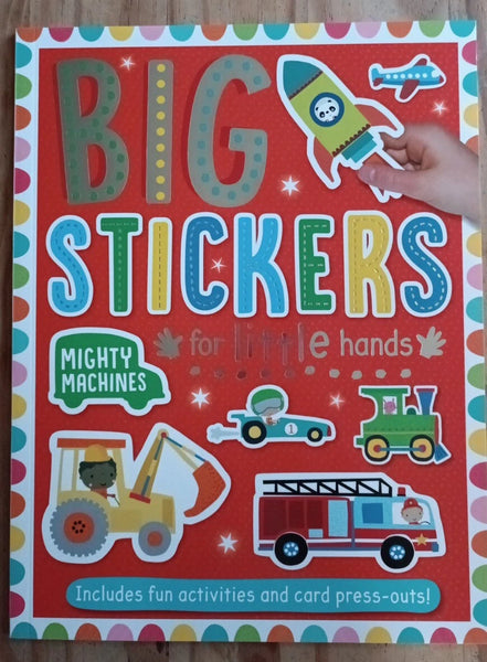 Mighty Machines Big stickers for Little Hands