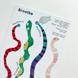 Mindful Breathing Snakes Board