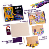 3D Sensory Art Canvas - Irises, Vincent Van Gough