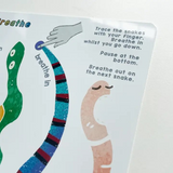 Mindful Breathing Snakes Board