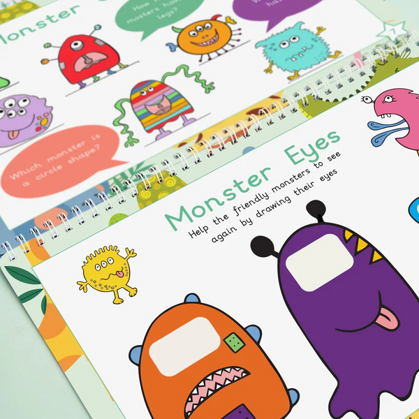 Travel Activity Book for Toddlers (2.5 years plus)