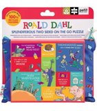 Roald Dahl Two-Sided Puzzle in Keepsake Pouch
